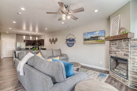 Cozy up next to the fire!