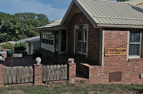 Look for the all brick house and enjoy your stay.