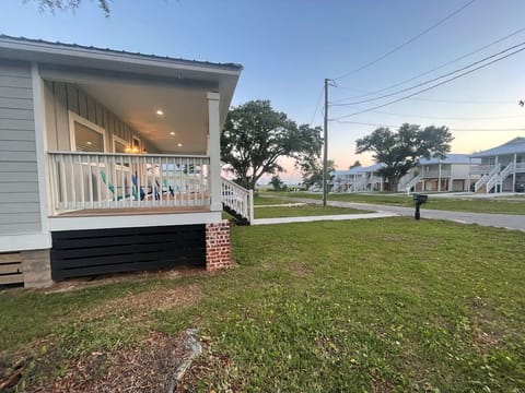 Gulf View from Front Yard and Porch