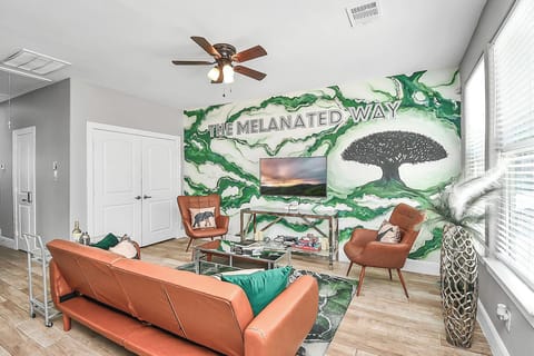 The Melanated Way Living Room