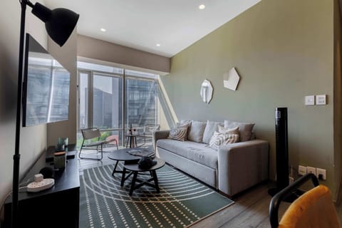 Modern Living Space with Panoramic Vistas


