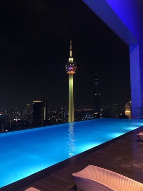 Rooftop pool