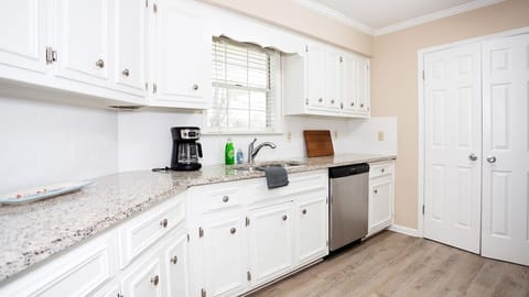 Enjoy cooking in our full stocked, fully remodeled kitchen!