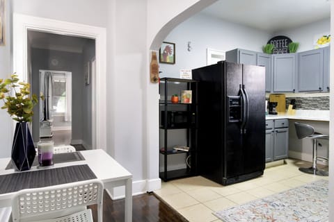 Dining and kitchen area