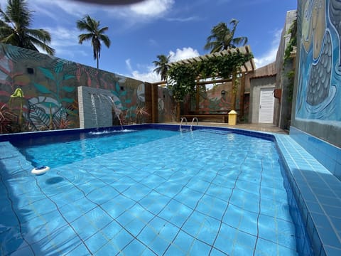 Pool waterfall