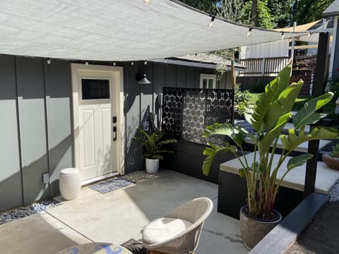 Welcome to our car-shop themed vacation home! 