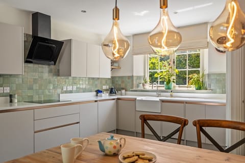 The kitchen at Teacher's Cottage, Gower