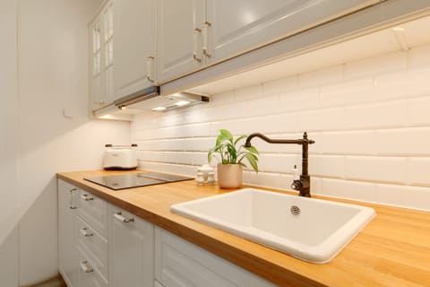 Family Apartment | Private kitchen | Fridge, stovetop, dishwasher, electric kettle