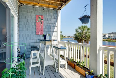 Carolina Beach Vacation Rental | 3BR | 3BA | Stairs Required to Enter