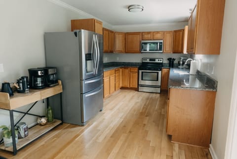 Kitchen stocked with cooking essentials