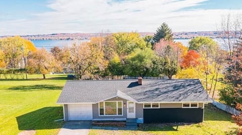 view of house near Canandaigua Lake