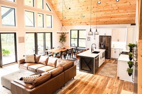 Beautiful views out every window