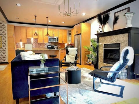 Living Room and Kitchen