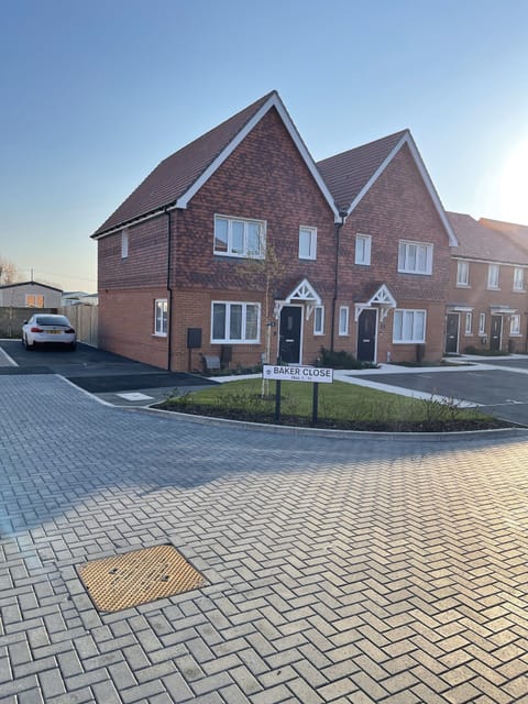 Parking for 2 cars at the side of the property. 
