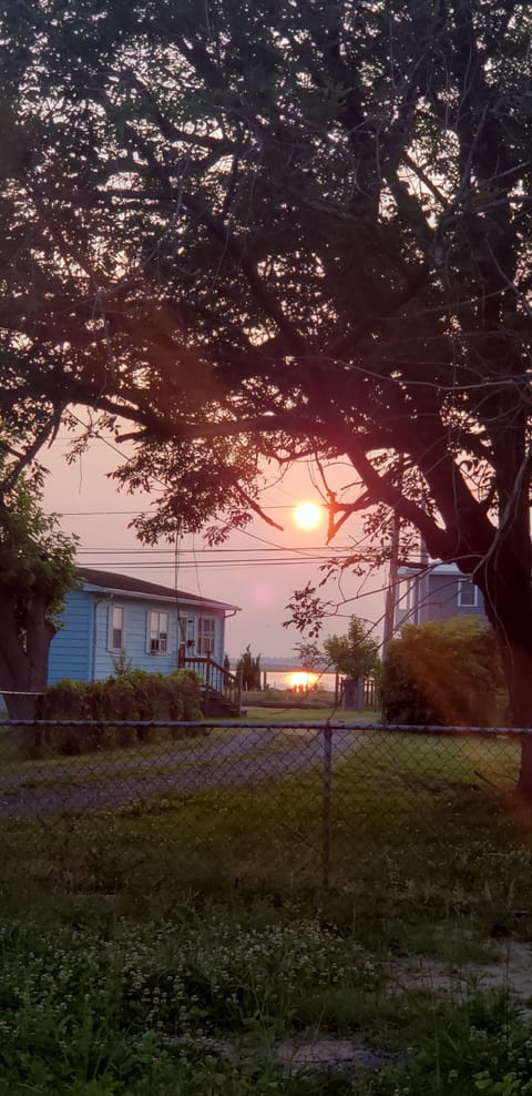 Gorgeous Peek-a-Boo view of the Sunset on the Bay!