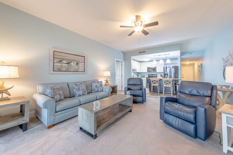 Sleeper sofa in the living room.