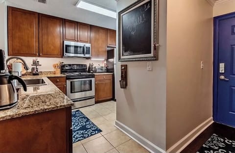 Kitchen next to the front door