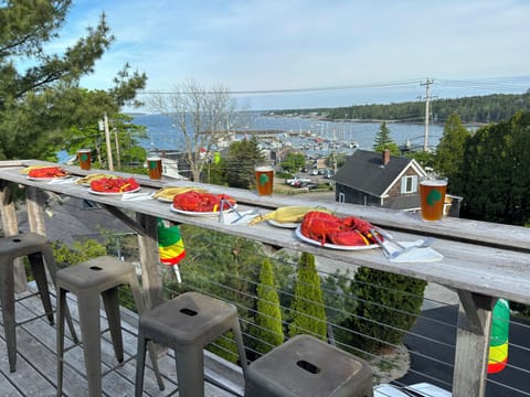 Lobster cooker available for use to enjoy lobster bakes!