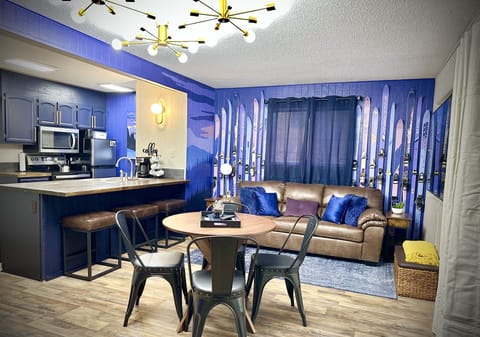 Full kitchen/living room view