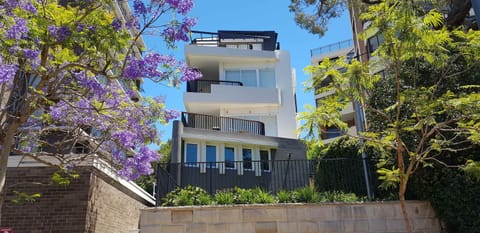 Part of a small modern residential block built in 2016