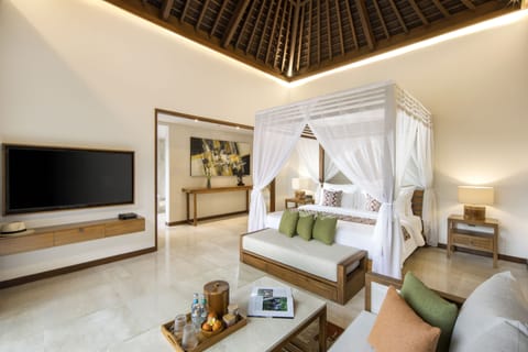 55-inch Smart TV with digital channels, TV, books