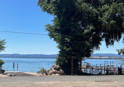 just steps from the lake!