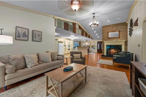 Watch a movie or relax by the fireplace, the options are endless. 