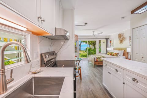 Studio with Full Kitchen and a view.