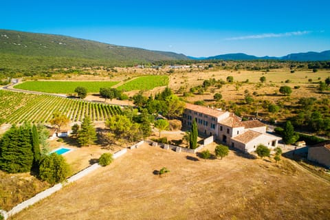 The estate viewed from above