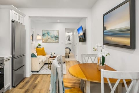 Another angle for our kitchen and living area