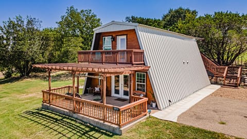 Front view of the cabin