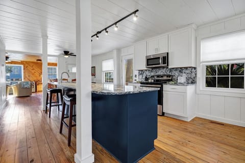 Solid Stone Countertops and Lots of Space