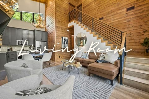 Casual elegance meets comfort — Chill vibes only in this spacious living room, where good times roll and laughter fills the air.