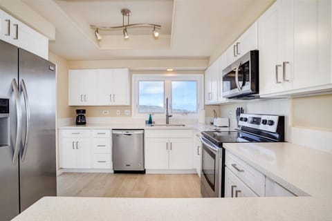 Kitchen with new appliances