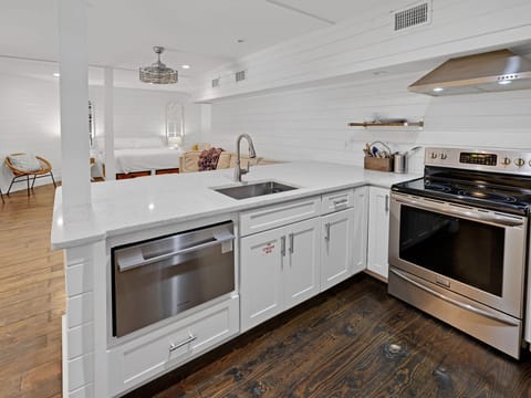 1st Floor - Combined Living and Sleeping Space