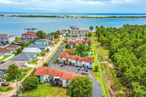 Aerial ViewMary Esther Vacation Rental | 2BR | 2.5BA | Stairs Required | 1,234 S