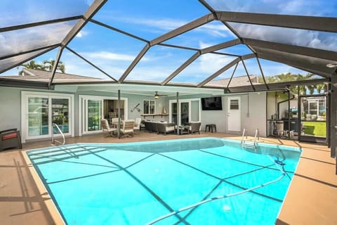 Private pool area 