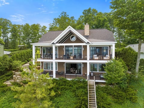 High Point on Crooked Lake w/ Private Dock & Frontage