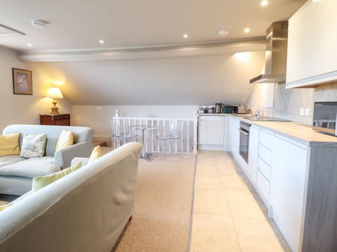 Fridge, dishwasher, electric kettle, toaster