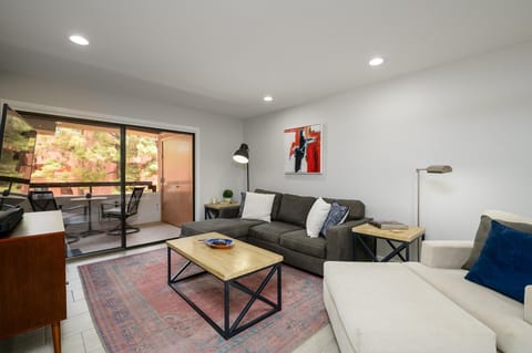 Contemporary Styled newly remodeled one bedroom condo.