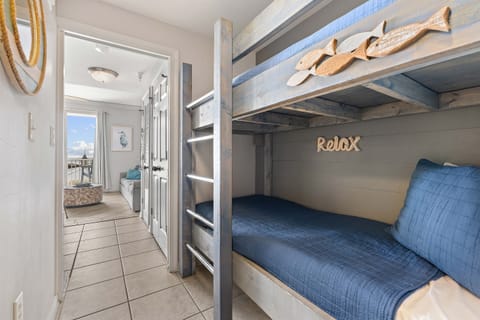 Twin bunks in hallway