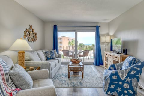 Relax in comfort as you soak in the sights, sounds, and serenity of the coastal paradise just beyond.