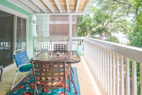 Living Room Porch in the Trees