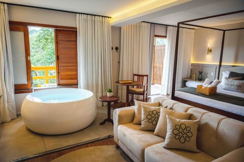 Luxury Chalet | Living area | Flat-screen TV