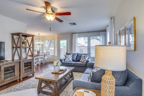 Round Rock Vacation Rental | 4BR | 2BA | 1,640 Sq Ft | 2 Steps Required