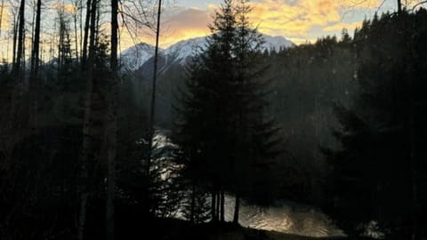 Outside View at Dusk