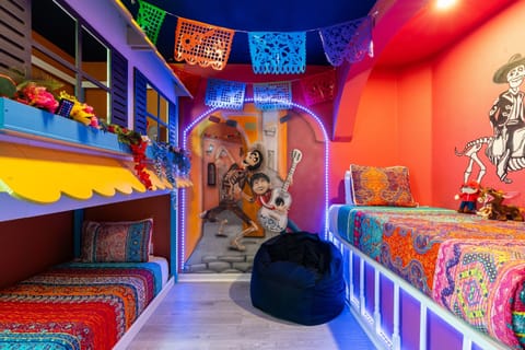 Immerse yourself in our Coco themed room