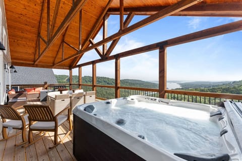This deck is perfect for meals, morning coffee, and soaking in the views.
