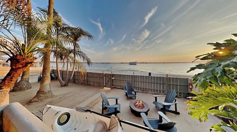 Private Bayfront Backyard with breathtaking views