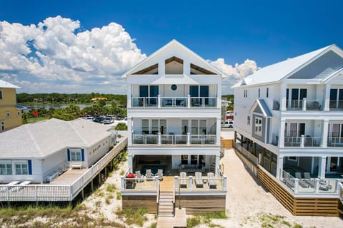 Furnished Balconies on All Levels